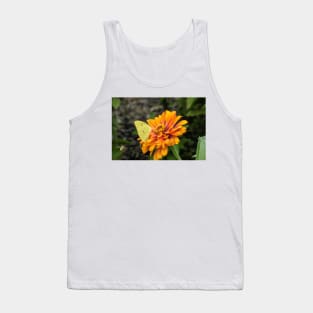 Alfalfa Butterfly on Flowers Tank Top